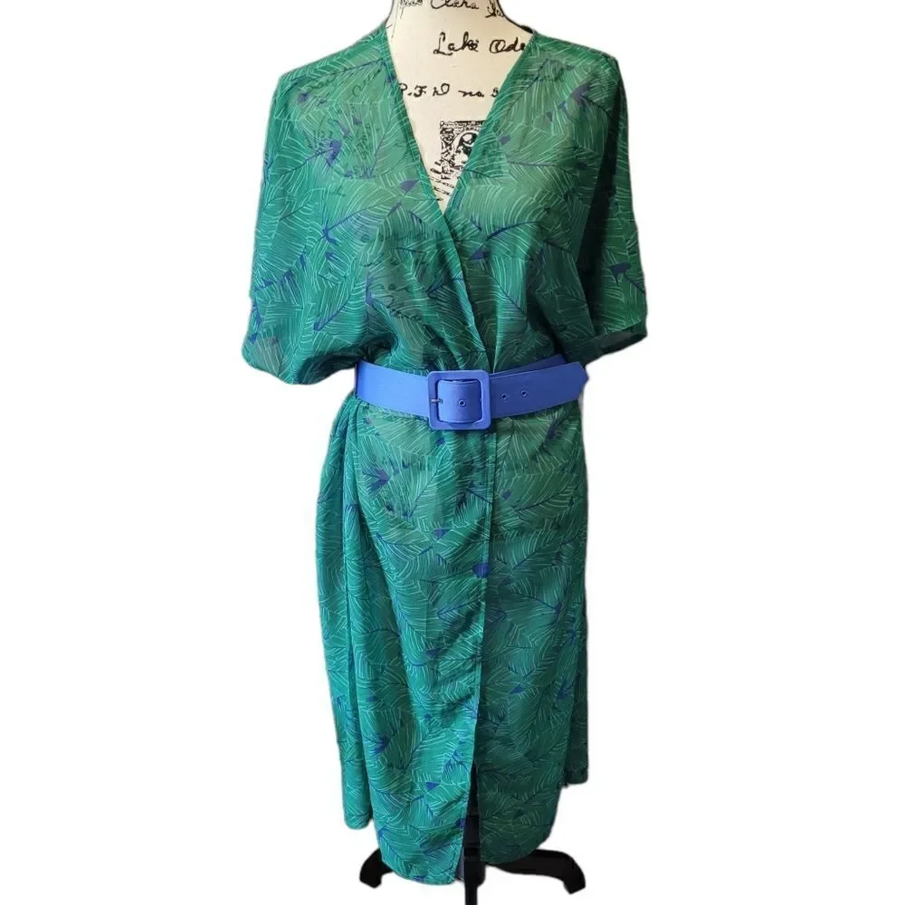 OSFM tropical sheer coverup